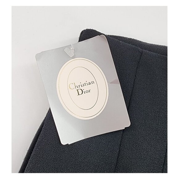 CHRISTIAN DIOR NWT Vintage Wool Business Career Classic Pencil Skirt - Picture 12 of 15